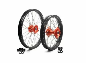 17"/14" CNC Wheels fit 2003-2020 KTM 85SX Husqvarna TC 85 2014-2020 RMT02 - Picture 1 of 6