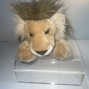 Aurora World Löwe Plüschtier 13"" liegend hellbraun mit Mähne Kuscheltier - Bild 1 von 12