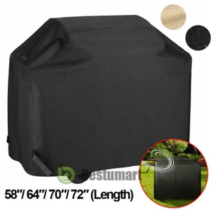 Heavy Duty BBQ Grill Cover Gas Barbecue Outdoor Waterproof 58 64" 70" 72" - Picture 1 of 16