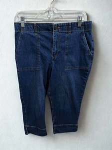 Gloria Vanderbilt Jeans Womens 6 Missy Capri High Rise Denim EUC Beach Casual - Picture 1 of 8