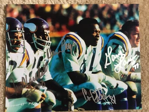 Vikings PPE Carl Eller Alan Page Jim Marshall Gary Larsen signed 8x10 w/COA 12 - Picture 1 of 1