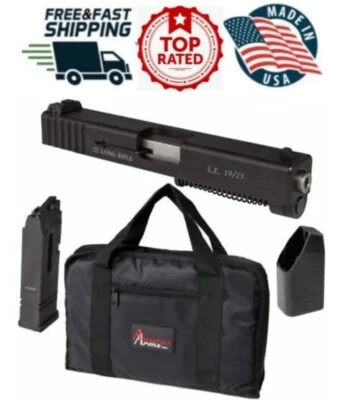 New Advantage Arms .22LR LE Conversion Kit For Glockk 19 23 Gen 1-3 W/ Range Bag - Image 1 of 2