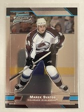 2003-04 Bowman Chrome Draft Picks & Prospects Marek Svatos Rookie RC #115 Hockey