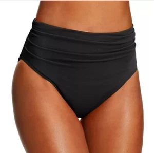 Magicsuit Badeanzug Slip Unterteil volle Abdeckung hohe Taille gerafft Damen 12 neu mit Etikett - Bild 1 von 4