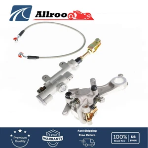Conjunto de pinza y manguera de cilindro maestro de freno trasero para Honda CRF250 CRF450 - Imagen 1 de 10