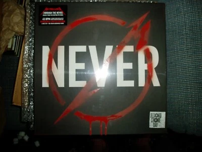 Metallica Through The Never Rare Numbered Vinyl RSD 4 LP 180 Gram Sealed Box Set - Image 1 of 4