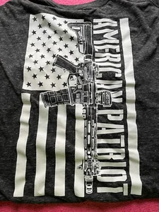 Howitzer Style Men's T-Shirt "American Patriot" - Picture 1 of 2