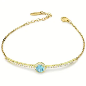 BOCCADAMO ARMBAND 925 SILBER VERGOLDET DAMEN Ref. BR603DA Sophie Sammlung - Bild 1 von 4