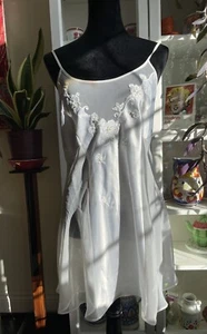 Cliché camisole and thong Sz XL white - Picture 1 of 11