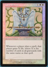 Aven Shrine FOIL Odyssey PLD White Rare MAGIC MTG CARD (ID# 246612) ABUGames