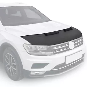 Car Bonnet Mask Hood Bra for Honda Fit 2015-2019 Black 1 Pc - Picture 1 of 9