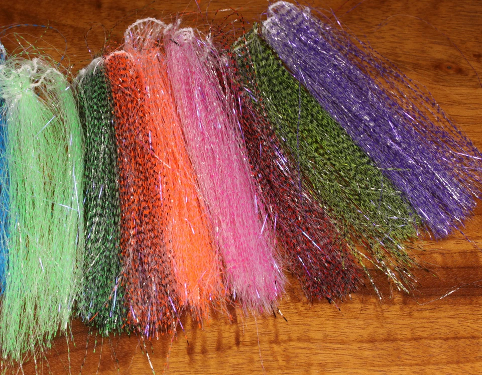 Senyo´s BARRED Predator Wrap Hareline USA 11 Farben Auswahl BARRED Predator Wrap - Bild 1 von 1