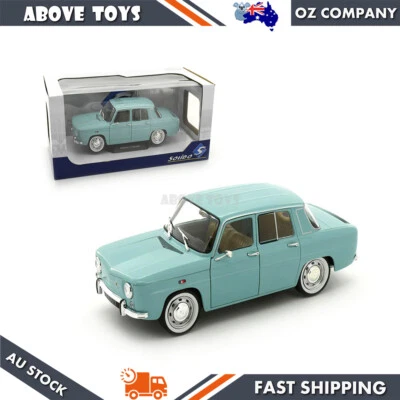 Solido 1:18 Scale 1967 Renault 8 Major Light Blue Model Car New In Box S1803601 - Image 1 of 4
