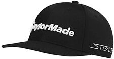 TaylorMade Men's Tour Flatbill Hat Stealth - Snapback - One Size