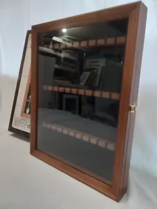 Deluxe Spoon Cabinet Collection Display SMC Holds 24 Spoons - Picture 1 of 6