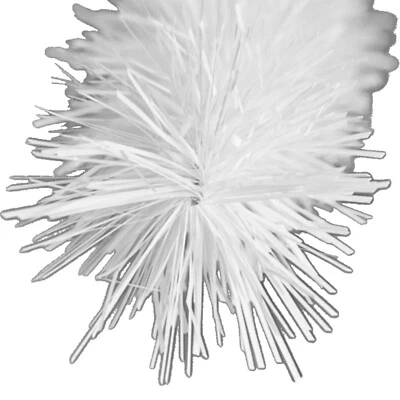 Cepillo de guirnalda de oropel para fiesta de Navidad festival hecho en EE. UU. 30 PIES Foto 1 de 4