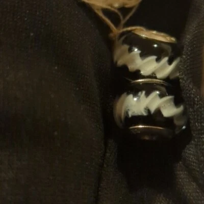 2 pc. Authentic PERSONA Zales .925 Bead Sterling $60 LOT GF6003 charms available - Image 1 of 4