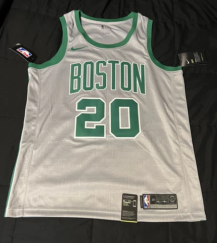 Boston Celtics City Edition Gray Parquet Hayward Swingman Jersey L Nike NBA Cover