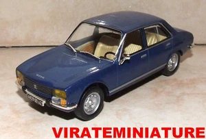 PEUGEOT 504 BERLINE BLEUE METAL ANNEE 1969 MARQUE IXO ALTAYA AU 1/43 - Foto 1 di 1