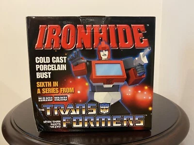 Ironhide Cold Cast Porcelain Bust Hard Hero Never Opened or Displayed (132/4000) - Image 1 of 4