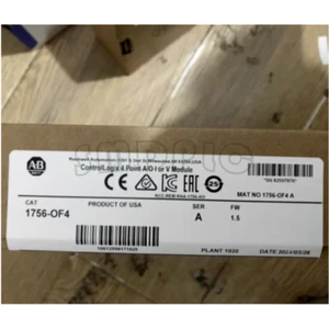 1756-OF4 AB ControlLogix 4 Pt A/O I or V Module New Sealed 1756-OF4 GN - Picture 1 of 1