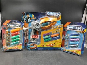 SET 3 SLUGTERRA Figur ELI'S Blaster Deluxe 5 Bullet Firestorm Jakks Pacific - Bild 1 von 3