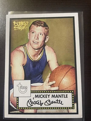 2005-06 Topps 1952 Style #7 - Mickey Mantle - Image 1 of 2