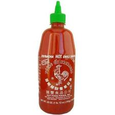 Huy Fong Sriracha Hot Chili Sauce 28oz. bottle, Pack of 12 bottles