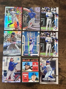 BO BICHETTE Lot of 9 RC’s! Inserts, RC Roundup, Refractor, Prizm, ++BLUE JAYS! - Picture 1 of 4