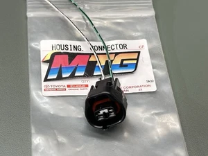 COLOR MATCH WIRES 10-24 Toyota 4Runner OEM Front Headlight Side Marker Connector - Picture 1 of 9