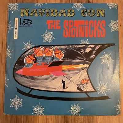 navidad con THE SPOTNICKS IRVV VINYL LP MEXICO Aries Christmas VGC - Image 1 of 3