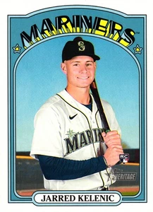 2021 Topps Heritage #584 Jarred Kelenic - Picture 1 of 2