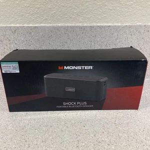 Monster Shock Plus Bluetooth Speaker with Stereo Sound, Bluetooth 5.4, 24H. - Picture 1 of 10