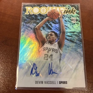 Panini NBA Hoops Rookie Ink 2020-21 Devin Vassell #RI-DVS Auto RC - Imagen 1 de 2