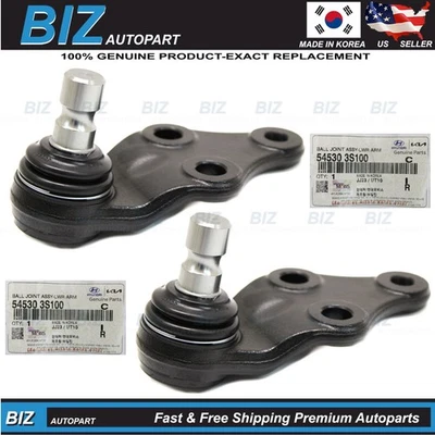 Genuine 2x Ball Joints Lower for 11-20 Azera Santa Fe Sonata Optima 54530-3S100 - Изображение 1 из 4