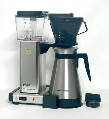 Technivorm Moccamaster KB 741.03A Silver 10 Cup Thermal Coffee Machine Brewer - Image 1 of 4