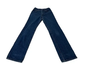 Pantalones de mezclilla de colección Levi's con ribete para mujer azules con botones 26x32 EE. UU. 26501-0118 - Imagen 1 de 7