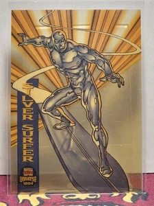 Fleer Marvel Universe 1994 animación suspendida Silver Surfer #5 de 10 - Imagen 1 de 2