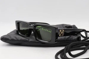 Off-White Arthur OERI127 Eyeglasses Black Green 1055 Authentic 50mm - Picture 1 of 6