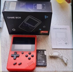 Plus Game Box 400 en 1 Plus Gamepad Portátil Recargable Nuevo en Caja Rojo - Imagen 1 de 4