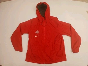 Giacca a vento Nike uomo XL Ohio State full zip discrete condizioni  - Foto 1 di 11