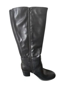 SOUL Naturalizer Damen Twinkle Schwarz Kunstleder Kniehoher Stiefel - Bild 1 von 8