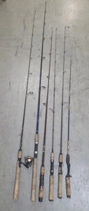 SET BESTEHEND AUS 6 CORKGRIFF CRAPPIE MAXX DAIWA WALLY MARSHALL SHAKESPEARE ANGELRUTEN - Bild 1 von 8