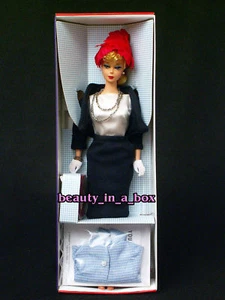Conjunto de muñeca Barbie de cercanías reproducción solicitud excelente y tarjeta coleccionable. - Imagen 1 de 3