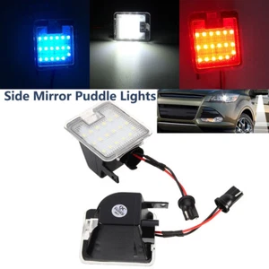 For Ford C-Max Focus Kuga Mondeo AUXITO 2X LED Side Under Mirror Puddle Light - Picture 1 of 13
