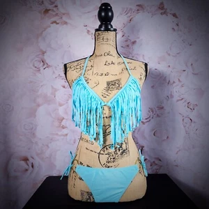 Aqua Fringe Bikini nappa - Foto 1 di 12