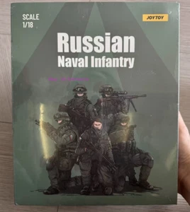 JOYTOY 1/18 Russian Naval Infantry Military (5pcs/set) Action Figure In stock - Picture 1 of 13