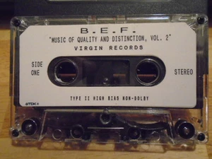 RARE PROMO British Electric Foundation CASSETTE TAPE Tina Turner HUMAN LEAGUE ! - Picture 1 of 2