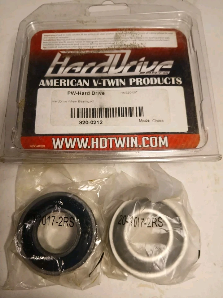 Harley Davidson convertible HARDDRIVE 2000 FXDS-Conv Dyna FRNT/RR COJINETE DE RUEDA Foto 1 de 1