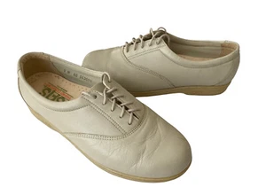 SAS Tripad Comfort Beige Leather Casual Lace Up Womens Size US 9M USA - Picture 1 of 8